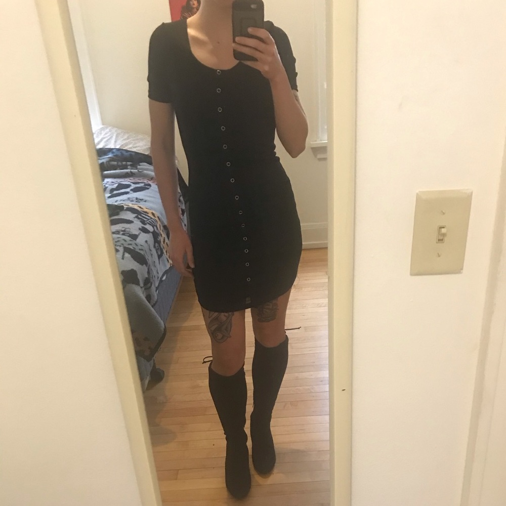 Bodycon Jersey Little Black Dress